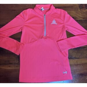 Congressional Country Club Under Armour YOUTH M Long Sleeve Athletic Shirt Pink